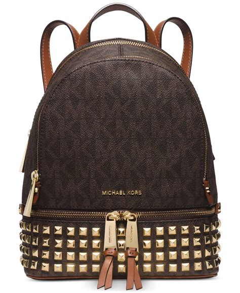 michael kors studded backpack macy& 39|Michael Kors backpacks outlet.